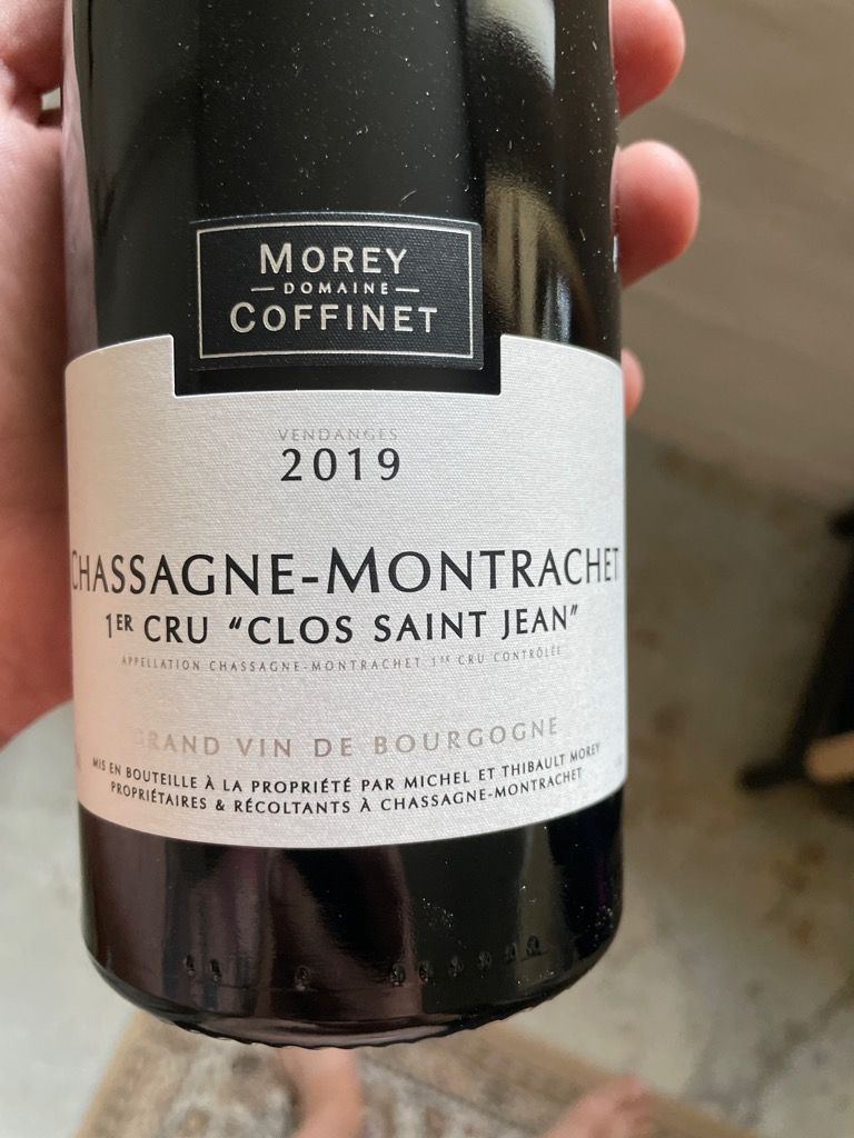 2020 Domaine Morey-Coffinet Chassagne-Montrachet 1er Cru Clos St. Jean Rouge (750ml)