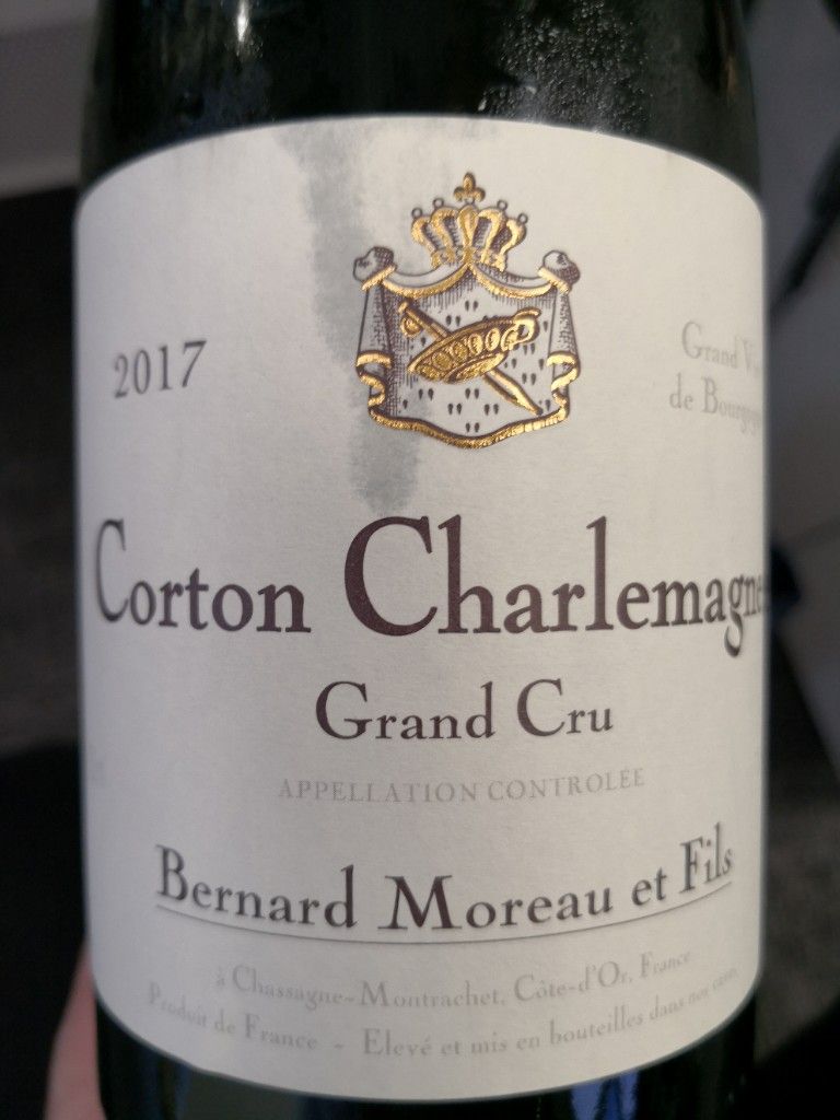 2020 Domaine Bernard Moreau et Fils Corton-Charlemagne (750ml)