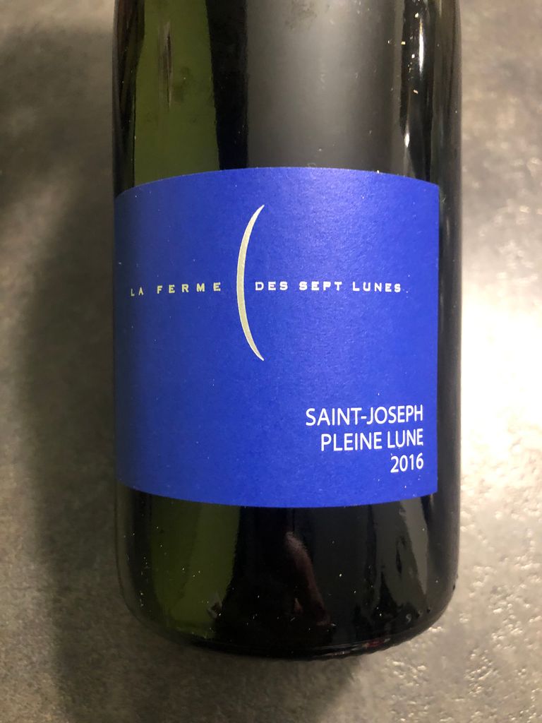 2019 La Ferme des 7 Lunes St. Joseph Pleine Lune (750ml)