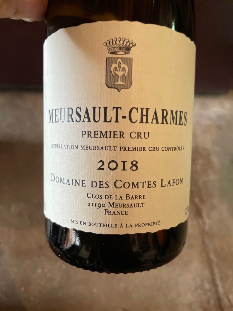 2019 Domaine des Comtes Lafon Meursault 1er Cru Charmes (750ml)