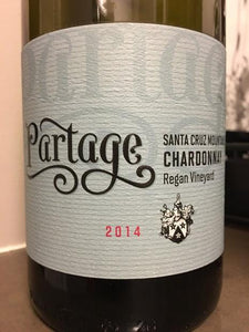 2014 Partage "Regan Vineyard" Santa Cruz Mountains Chardonnay (750ml)