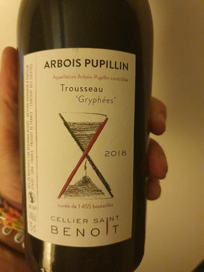 2019 Cellier Saint Benoit Trousseau Arbois Pupillin Gryphées (750ml)