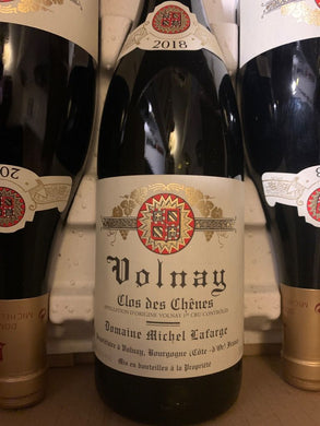 2018 Domaine Michel Lafarge Volnay 1er Cru Clos des Chênes (750ml)