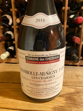 2018 Domaine des Chezeaux Chambolle-Musigny 1er Cru Les Charmes (750ml)