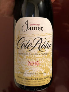 2016 Domaine Jean-Paul, Corinne & Loïc Jamet Cote Rotie (1500ml)