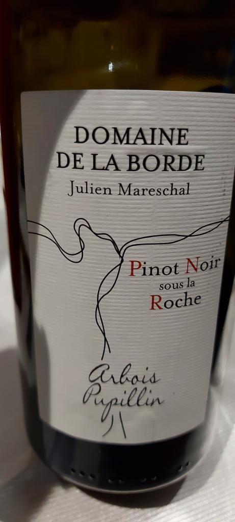 2018 Domaine de la Borde Pinot Noir Arbois Pupillin Sous la Roche (750ml)