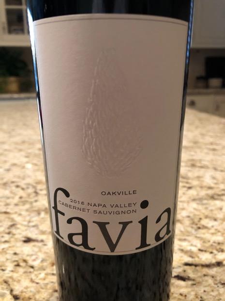 2016 Favia Oakville Cabernet Sauvignon (750ml)