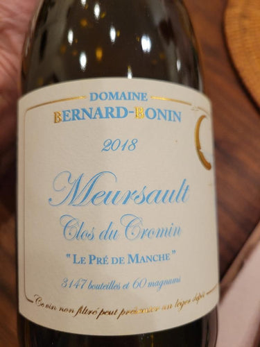 2020 Domaine Bernard-Bonin Meursault Clos du Cromin (750ml)