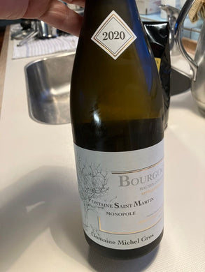 2020 Domaine Michel Gros Bourgogne Hautes-Côtes de Nuits Fontaine St Martin Blanc (750ml)