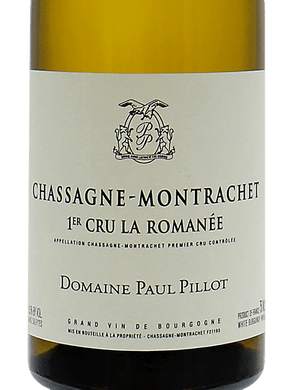 2019 Paul Pillot Chassagne-Montrachet 1er Cru La Romanée (750ml)