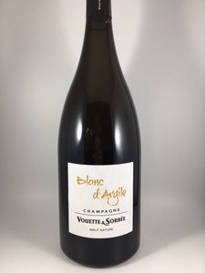 Vouette et Sorbée Champagne Blanc d'Argile Brut Nature 19-02-18/R15 (1500ml)