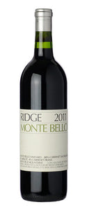 2011 Ridge Vineyards "Monte Bello Vineyard" Santa Cruz Mountains Cabernet Sauvignon (750ml)