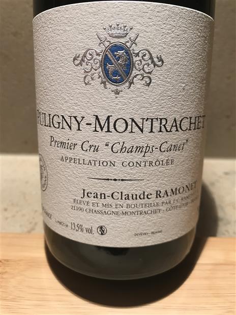 2018 Jean-Claude Ramonet Puligny-Montrachet 1er Cru Champs Canet (750ml)