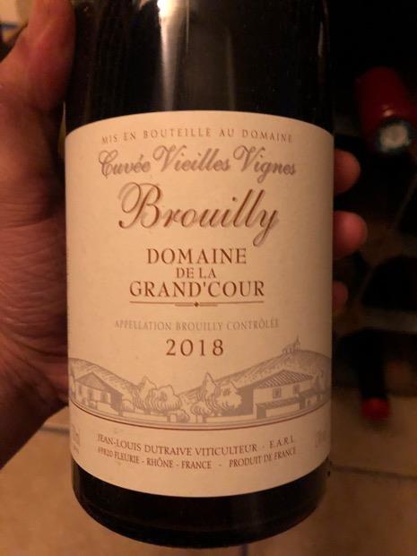2018 Jean-Louis Dutraive (Domaine de la Grand'Cour) Brouilly Cuvée Vieilles Vignes (1500ml)