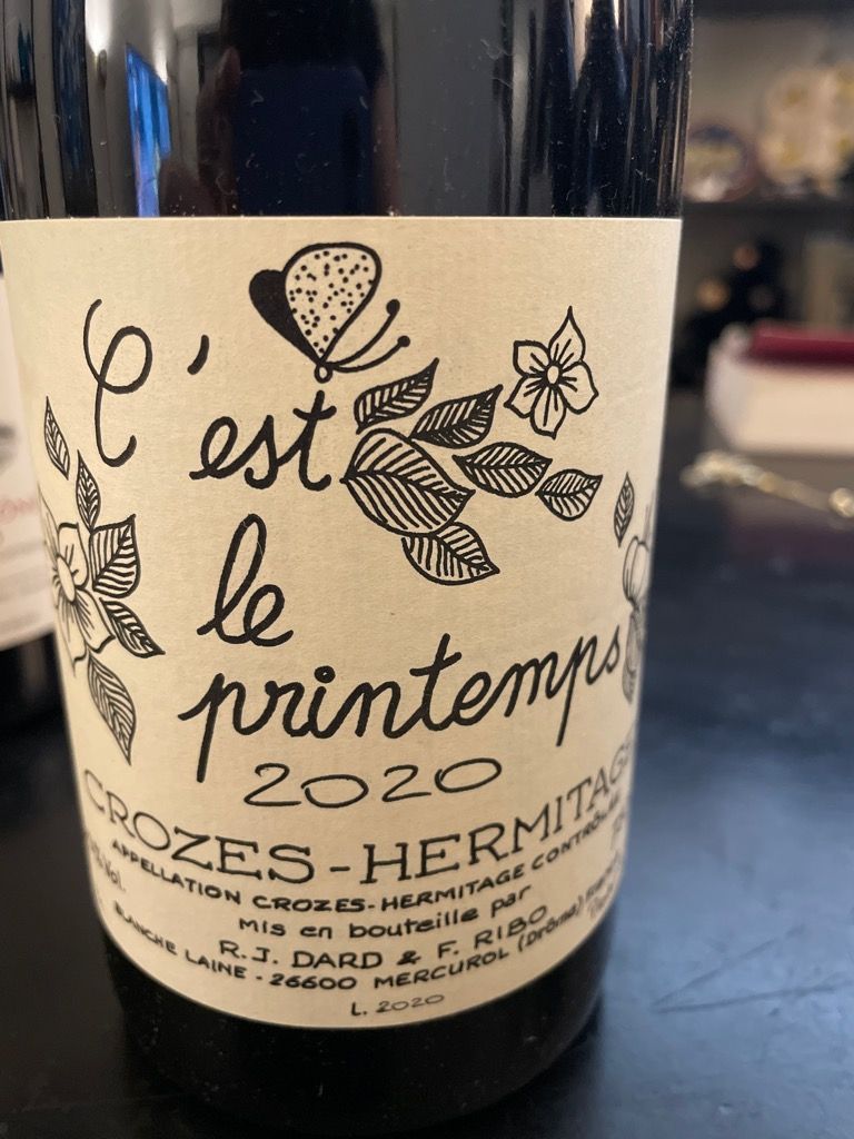 2020 Dard et Ribo Crozes-Hermitage 