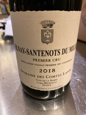 2018 Domaine des Comtes Lafon Volnay 1er Cru Santenots-Du-Milieu (750ml)