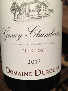 2017 Domaine Duroche Gevrey-Chambertin Le Clos (750ml)