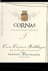 2018 Franck Balthazar Cornas Cuvée Casimir Balthazar (750ml)