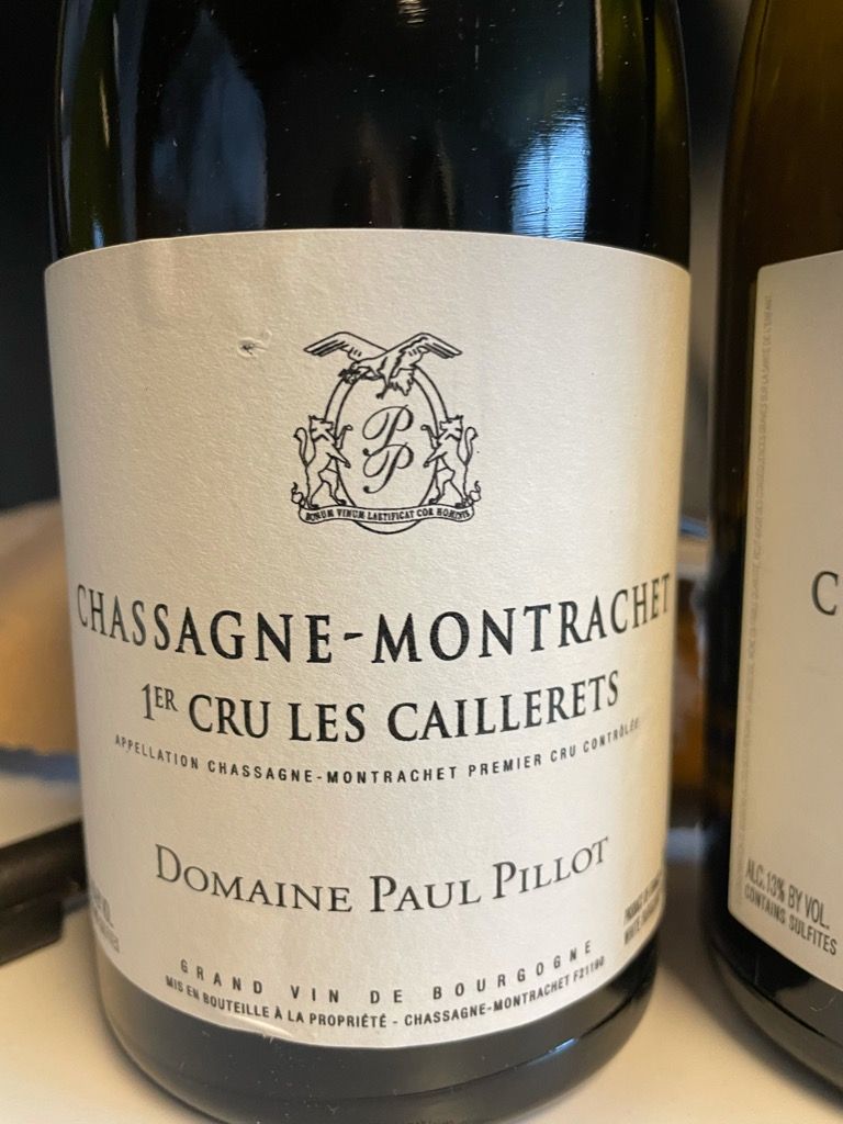 2020 Paul Pillot Chassagne-Montrachet 1er Cru Les Caillerets (3000ml) Vault