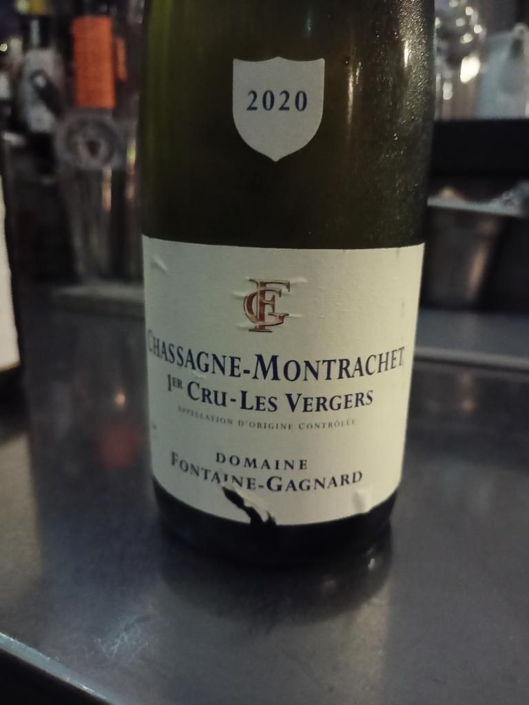 2020 Domaine Fontaine Gagnard Chassagne-Montrachet 1er Cru Les Vergers (750ml)