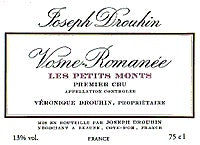 2009 Joseph Drouhin Vosne-Romanée 1er Cru Les Petits Monts (1500ml)