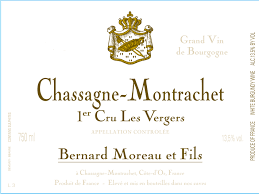 2018 Domaine Bernard Moreau et Fils Chassagne-Montrachet 1er Cru Les Vergers (750ml)