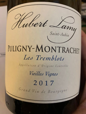 2020 Hubert  Lamy Puligny-Montrachet Les Tremblots (750ml)