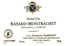 2020 Jean-Claude Ramonet Bâtard-Montrachet (750ml)