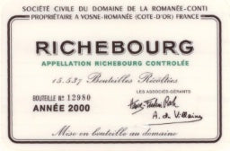 2000 Domaine de la Romanée-Conti Richebourg (1500ml)