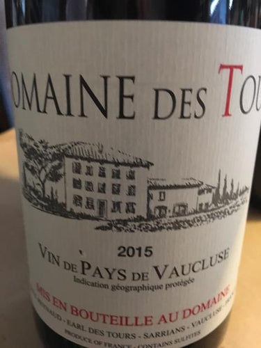 2014 Domaine des Tours Vaucluse (750ml)