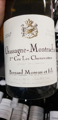2018 Domaine Bernard Moreau et Fils Chassagne-Montrachet 1er Cru Les Chenevottes (750ml)