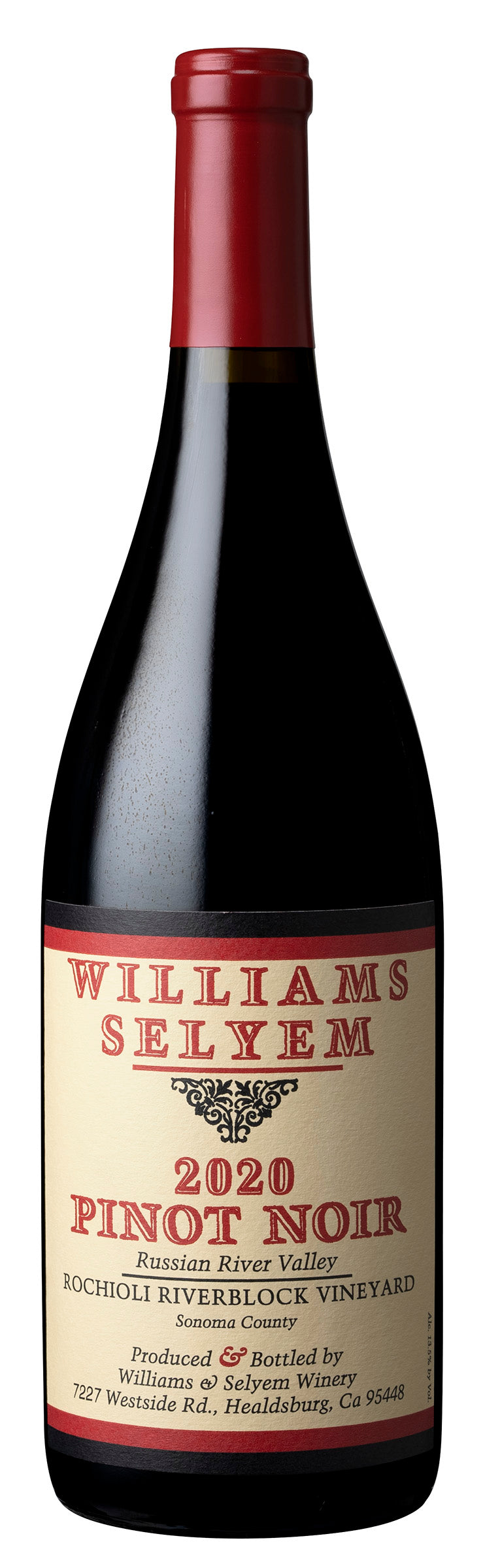 2020 Williams Selyem Rochioli Riverblock Vineyard Pinot Noir (750ml)