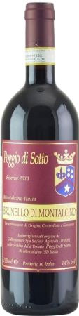 2018 Poggio di Sotto Brunello di Montalcino Riserva (750ml)