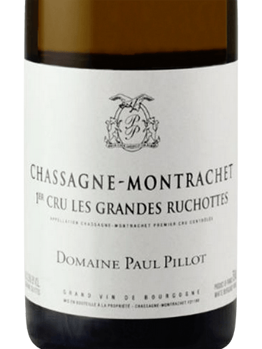 2016 Paul Pillot Chassagne-Montrachet 1er Cru Grandes Ruchottes (750ml)